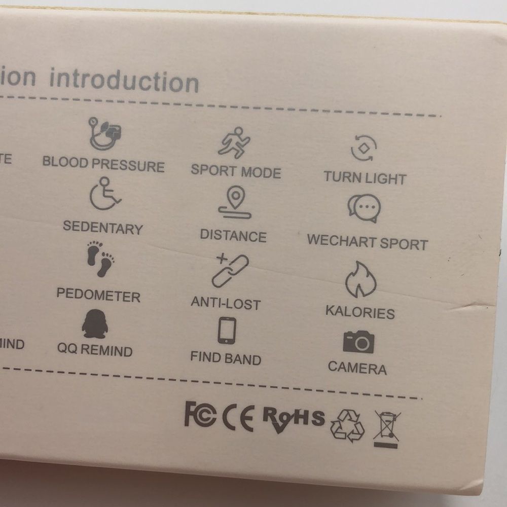 BNIB XXXDXDP Smart Watch bracelet monitors health, call alerts, take pictures - Picture 10 of 12